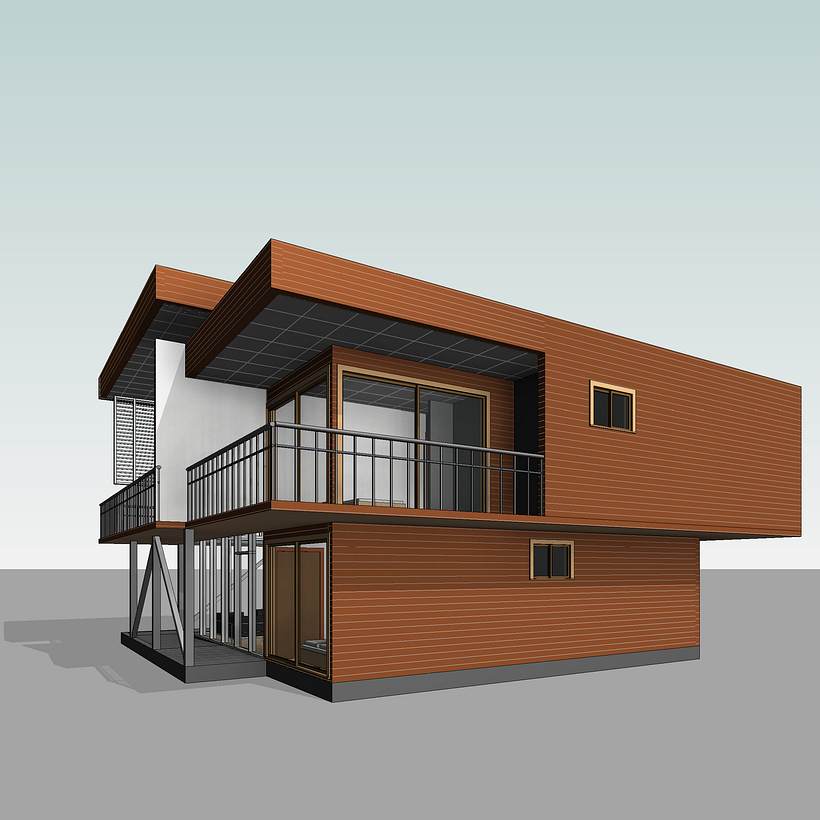 Mi Proyecto del curso: Diseño y modelado arquitectónico 3D con Revit 4
