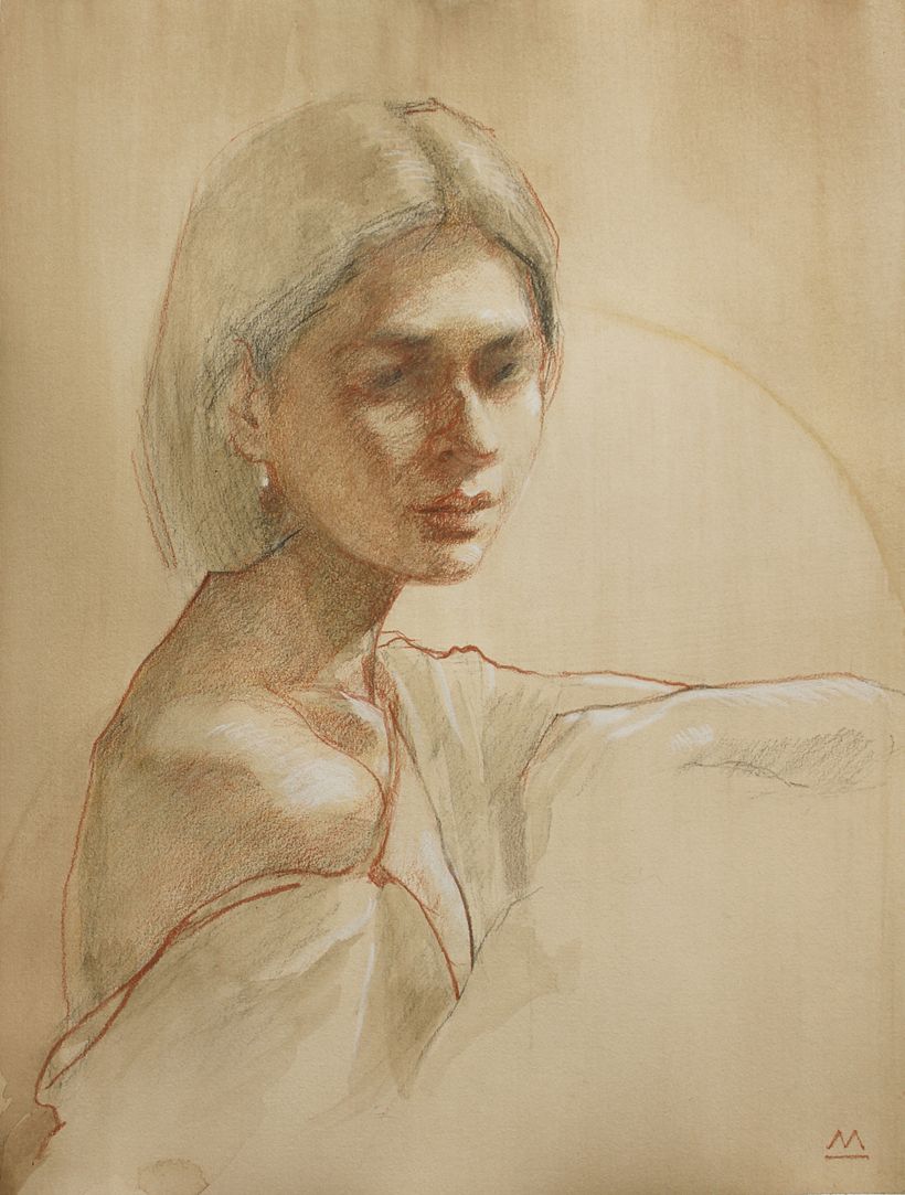 Dibujo de retrato 1