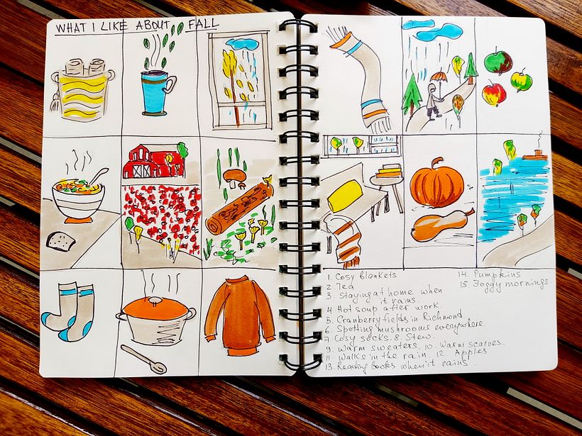 What I like about autumn.