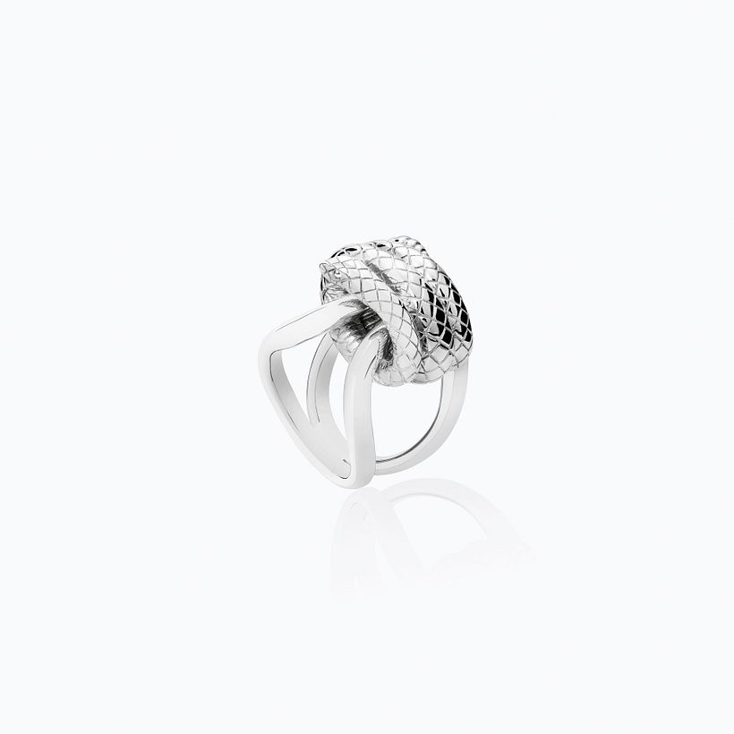 Anillo Serpiente Nudo