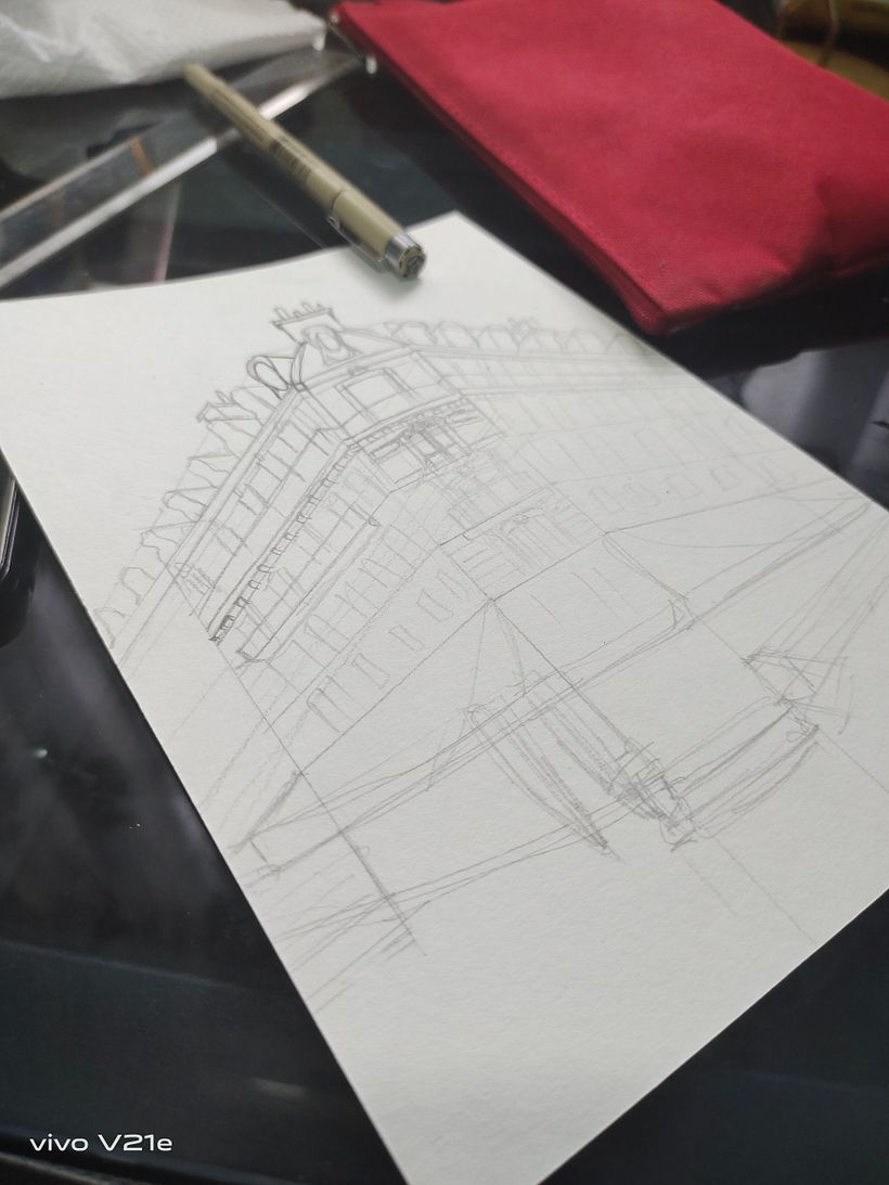 Before ink process