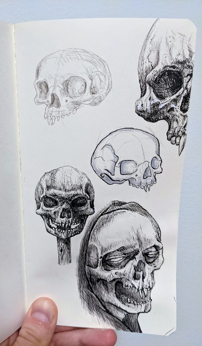 My project in Daily Sketching for Creative Inspiration course 3