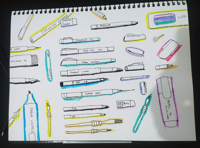Meu projeto do curso: A arte de desenhar: transforme seus rabiscos em arte 2