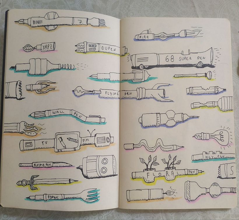 Meu projeto do curso: A arte de desenhar: transforme seus rabiscos em arte 3