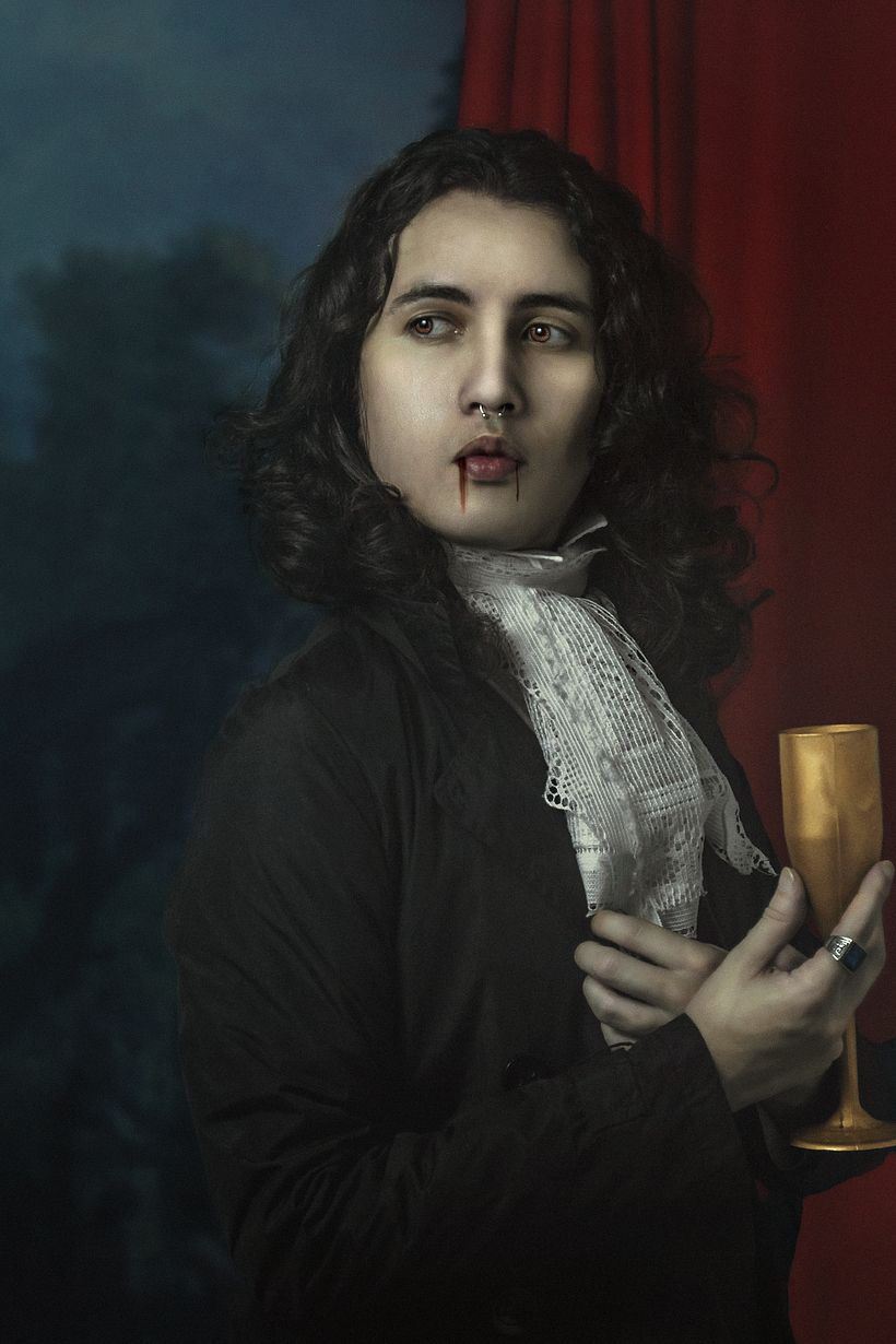 Meu projeto do curso: Retrato fotográfico pictórico - The Vampire 1