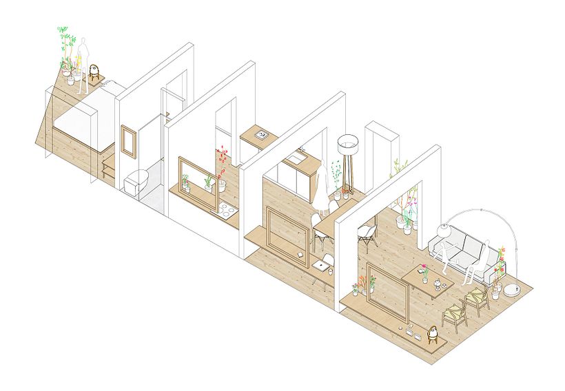 Vivienda Montjuïc 11