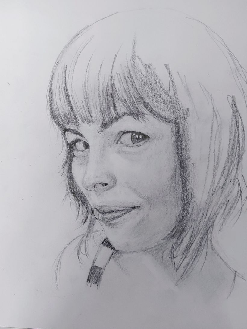 My project in Portrait Sketchbooking: Explore the Human Face course 3