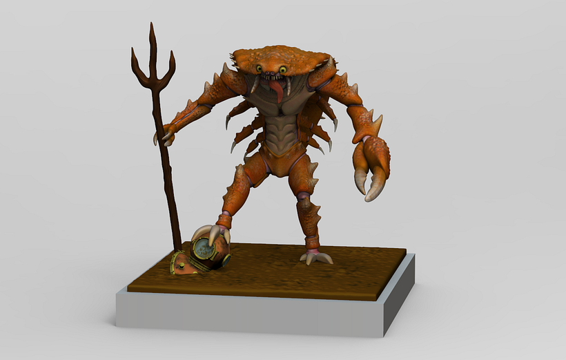 Il mio progetto del corso: Modellazione con ZBrush: dalla concept art alla creatura finale 2