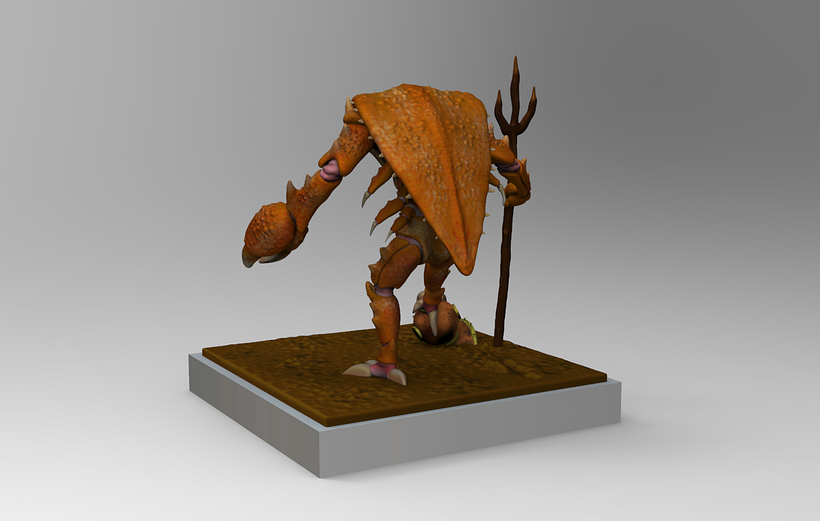 Il mio progetto del corso: Modellazione con ZBrush: dalla concept art alla creatura finale 2