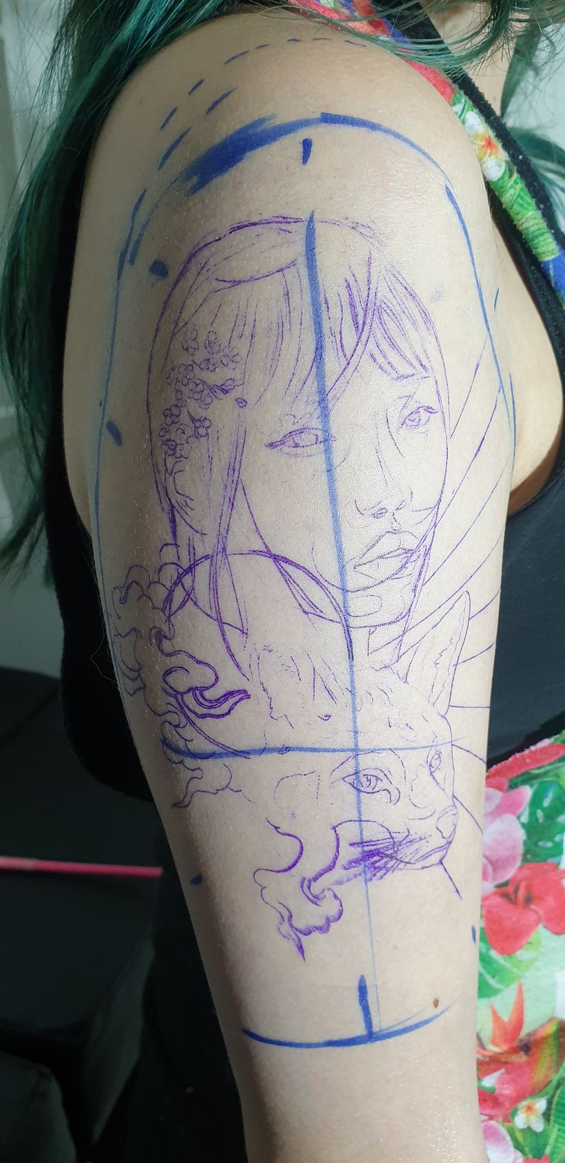 Mi Proyecto del curso: Técnicas de color para tatuajes 3