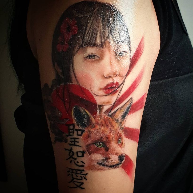 Mi Proyecto del curso: Técnicas de color para tatuajes 9