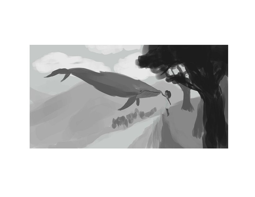 Original Sketch from imagination