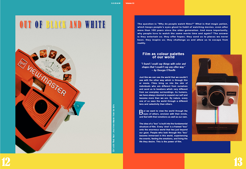 “Out of Black and White” 