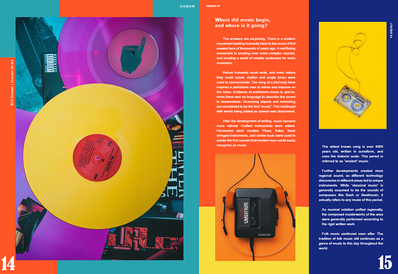 Relax = watching film and listening to the music