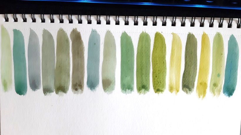 My project in Watercolor Travel Journal course 1