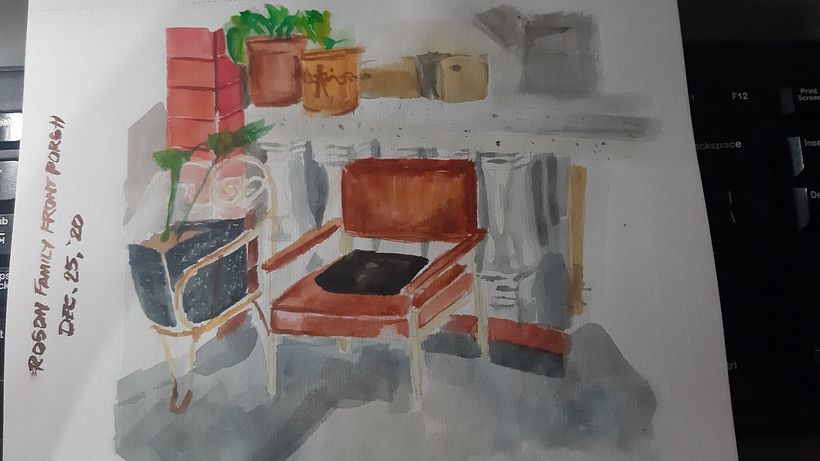 My project in Watercolor Travel Journal course 6