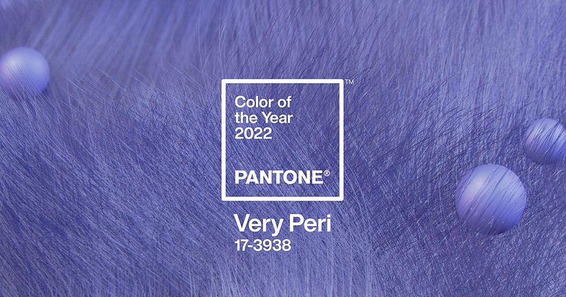 Die Pantone-Farbe des Jahres 2022 ist Very Peri. 