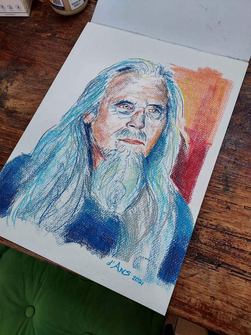 My project in Expressive Portrait Drawing with Soft Pastels course 2