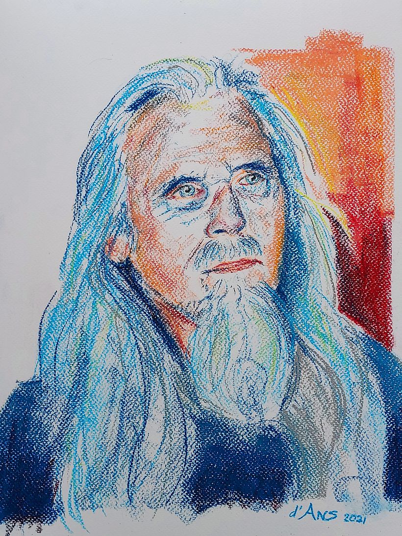 My project in Expressive Portrait Drawing with Soft Pastels course 3