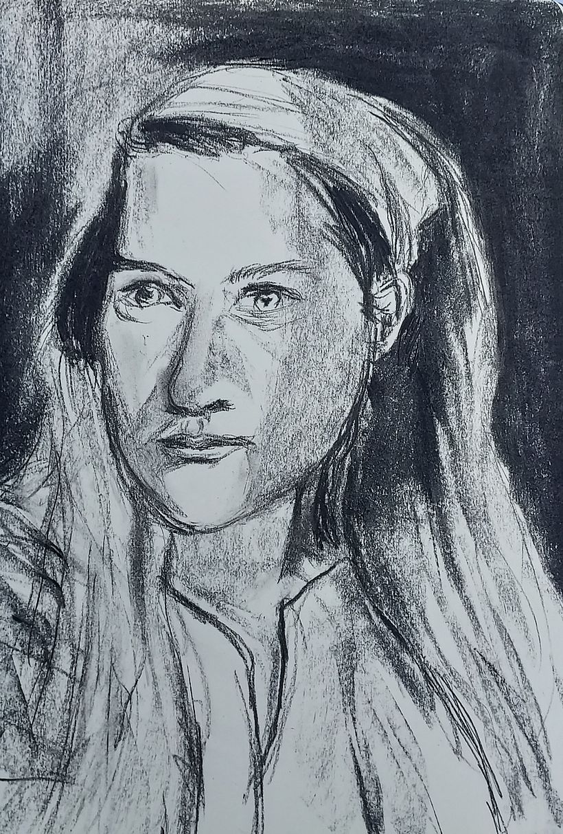 My project in Expressive Portrait Drawing with Soft Pastels course 4