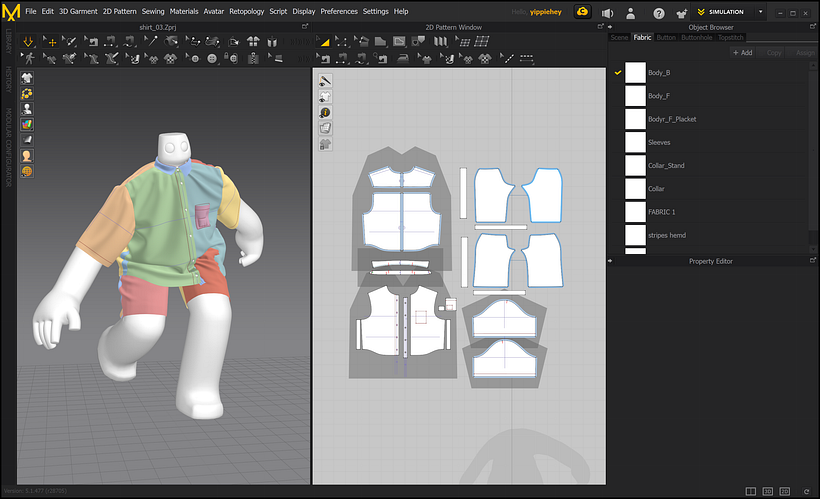 Digital Fitting INFERNO RAGAZZI x KAPPA 7