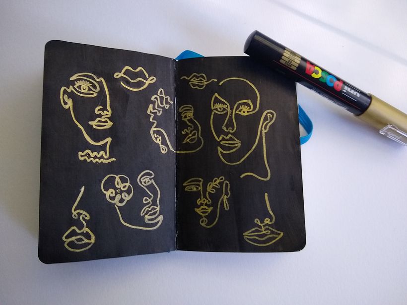 Mi Proyecto del curso: Patrones botánicos en sketchbook: conquista la página en blanco 6