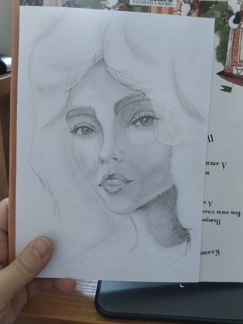 My project in Portrait Sketchbooking: Explore the Human Face course 3