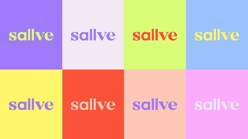 Sallve brand identity 2