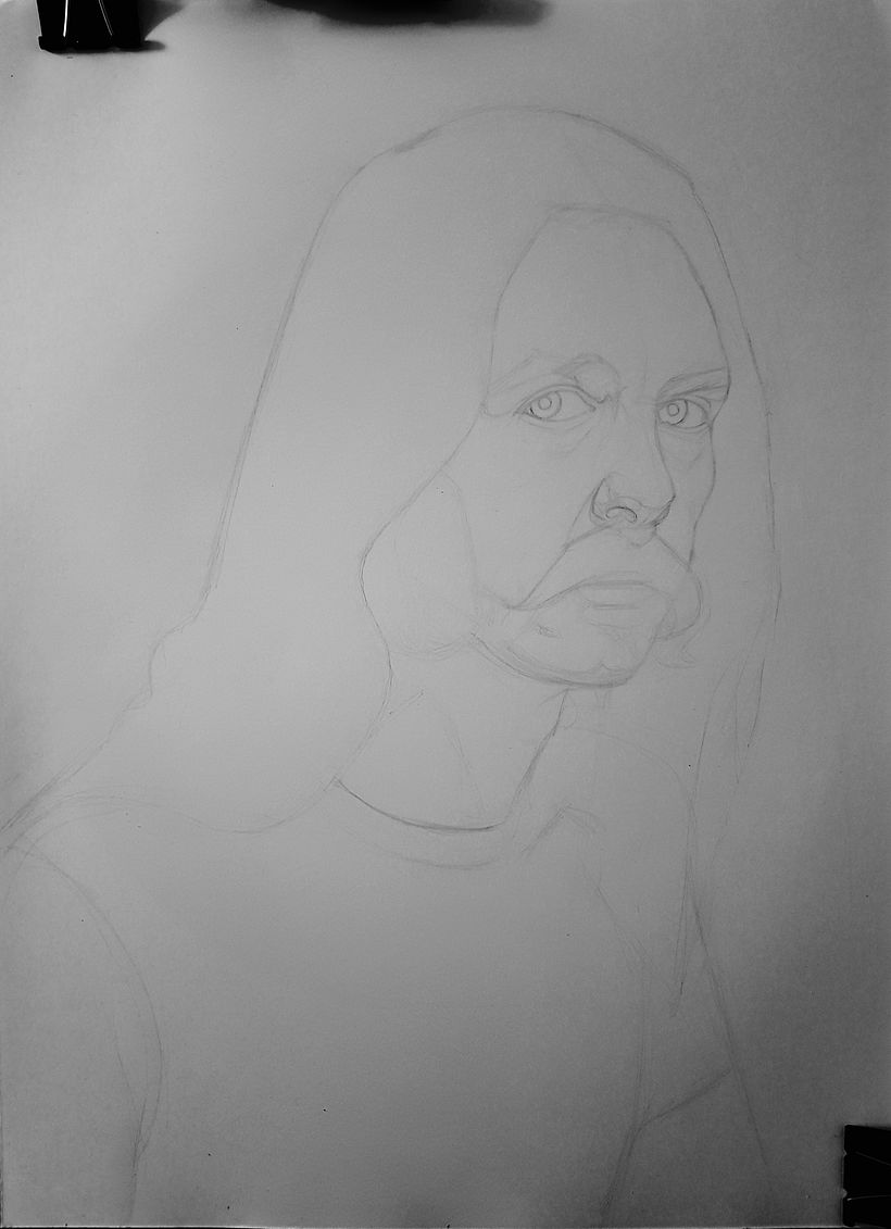 My project in Realistic Portrait with Graphite Pencil course 2