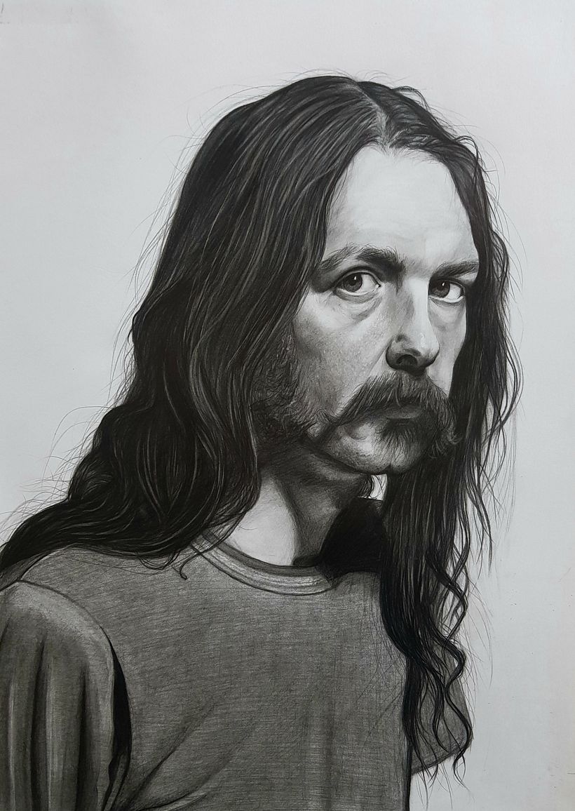 My project in Realistic Portrait with Graphite Pencil course 6