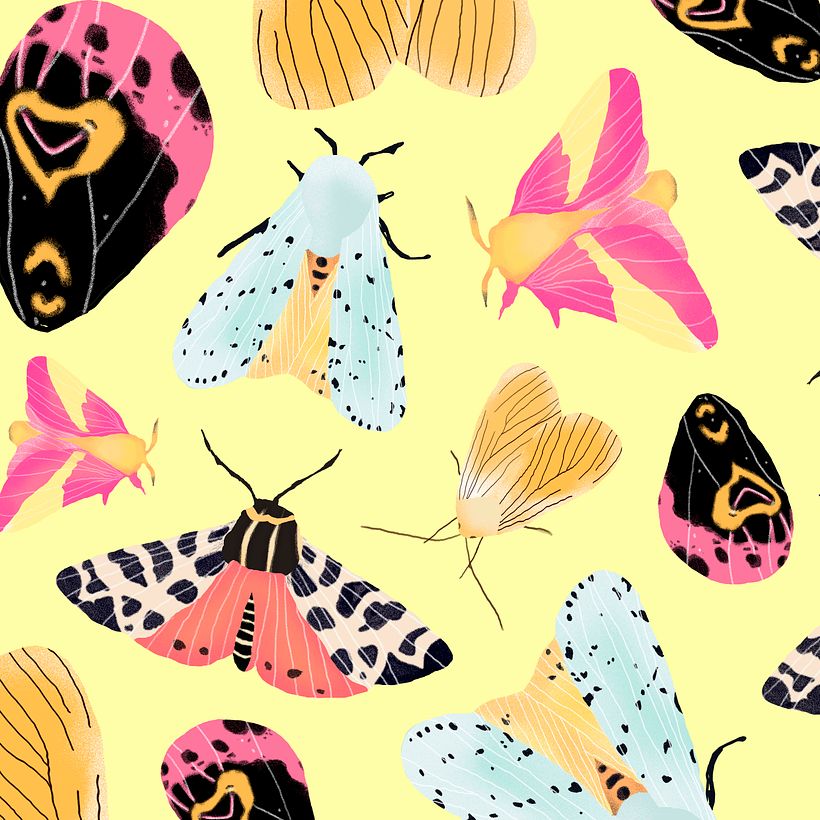 Mi Proyecto del curso: Diseño de estampados para superficies textiles con Photoshop 7