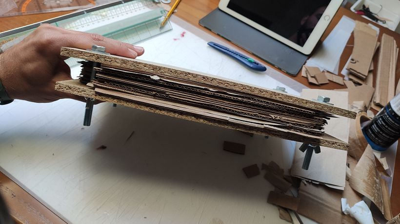 Prensa de plantas e flores 2