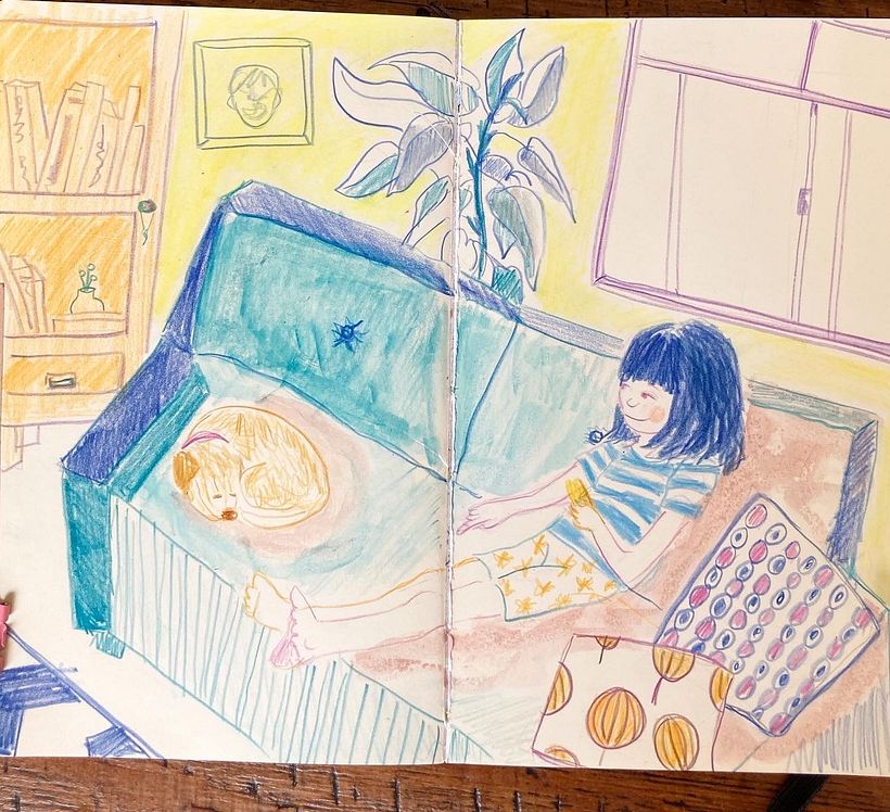 Meu projeto do curso: Sketchbook experimental: encontre seu estilo de desenho 4