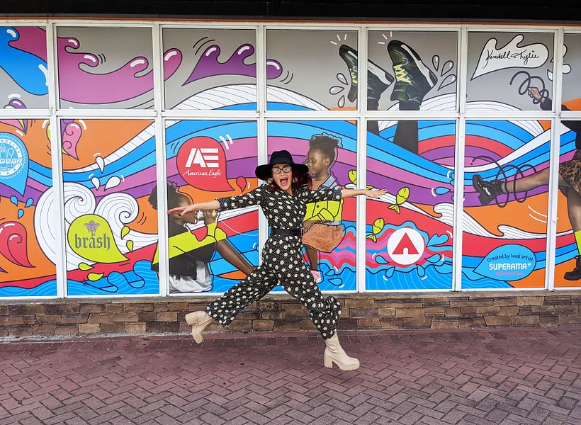 Digital Mural for Payless 2