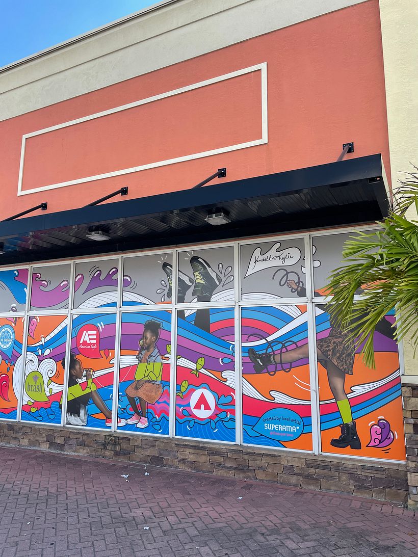 Digital Mural for Payless 6