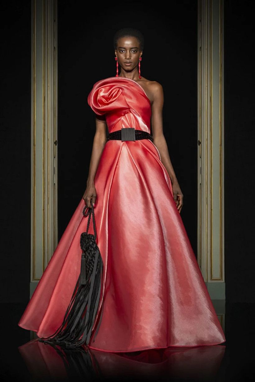 Armani model, summer 2021. Photo credit: Armani.