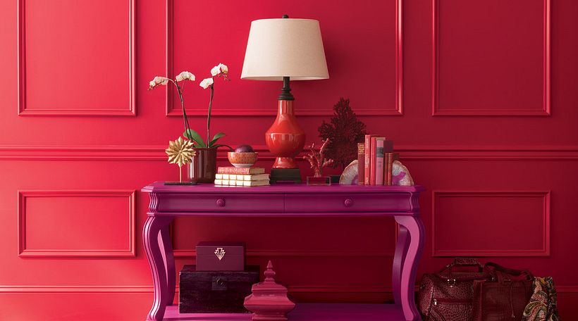 Paint brand Sherwin Williams suggests using the shade for intimate spaces.