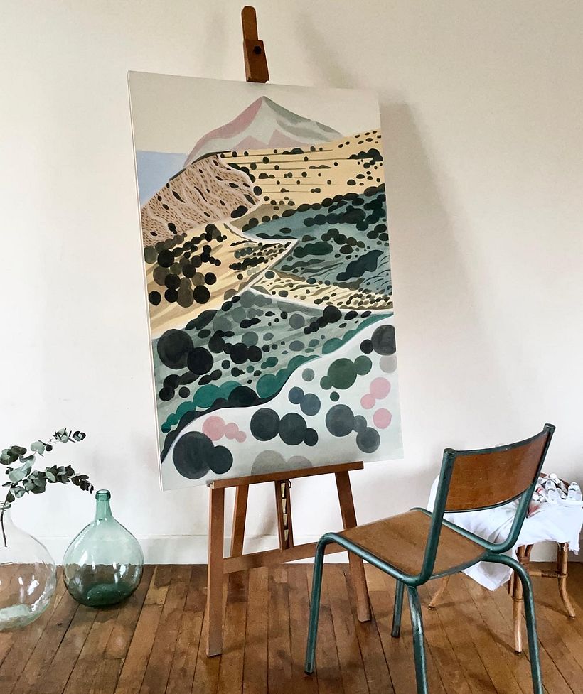 Paysages à la gouache 8