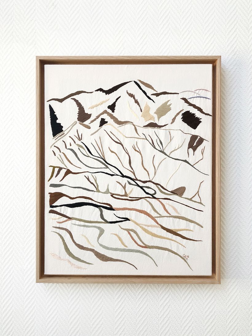 Paysages brodés 5