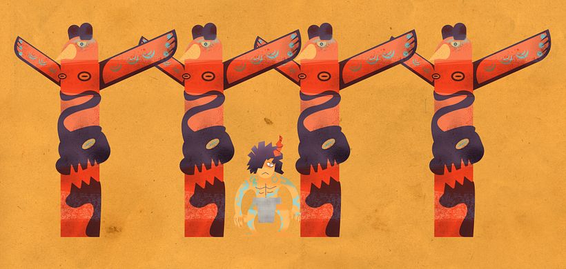 Meu projeto do curso: Ilustração vetorial estilizada com cor e personalidade 6