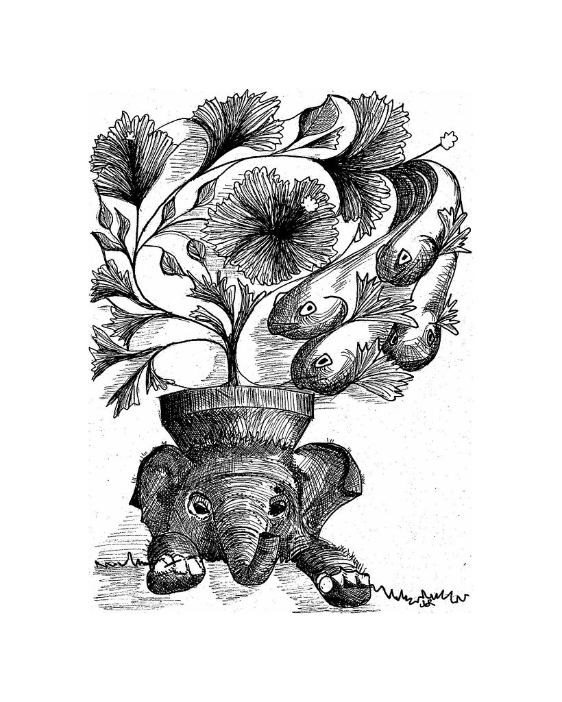My project in Surrealistic Fineliner Illustration course 3