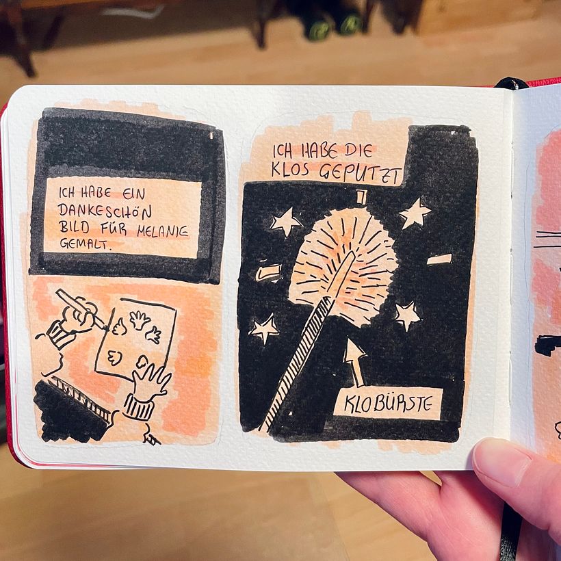 My day 1, page 3.