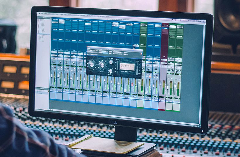 Software and equipment facilitate the creative process within music production.
