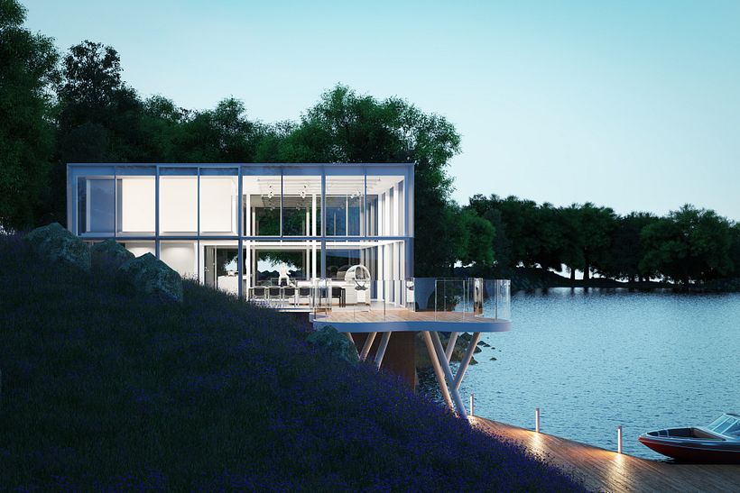 Mi Proyecto del curso: Representación de espacios arquitectónicos con 3D Studio Max 2