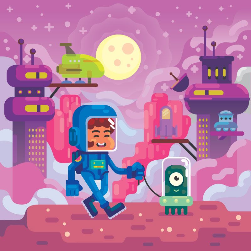 My project in Original Vector Illustration with Adobe Illustrator course 1