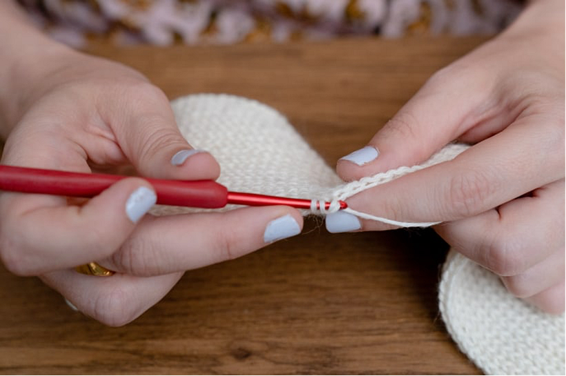 The hook is one of the distinctive features that makes crochet different from other embroidery techniques.