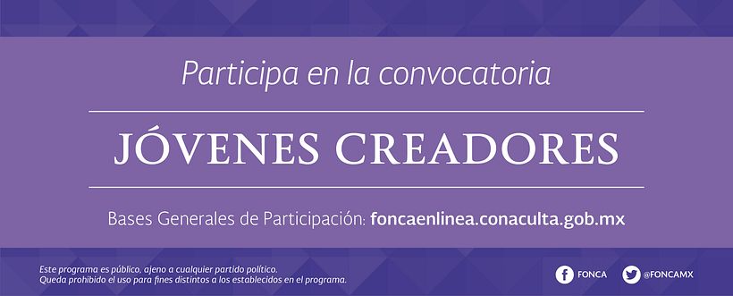 El programa Jóvenes Creadores es uno de los más populares para el talento emergente mexicano que busca apoyo y tutoría.