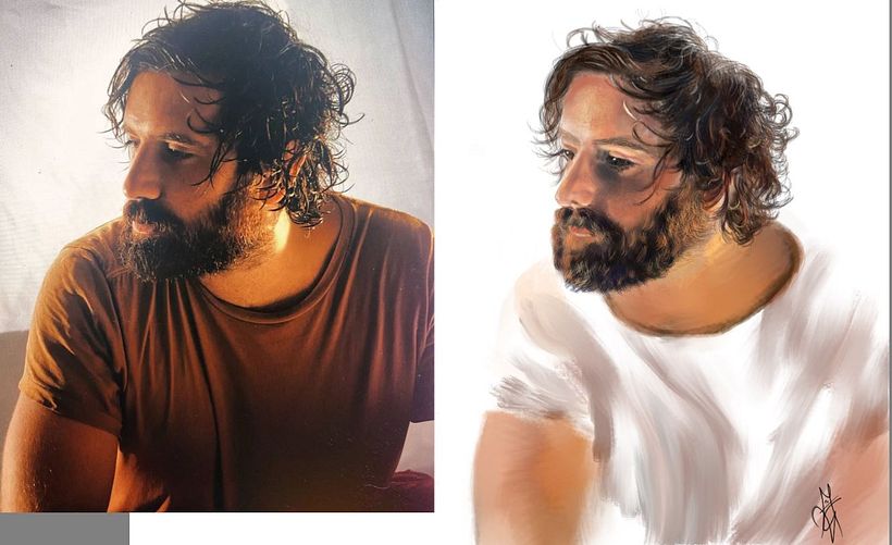 Project with reference photo
