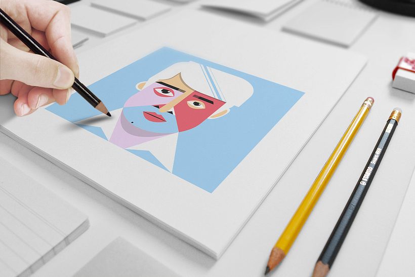 My Self Portrait Illustration