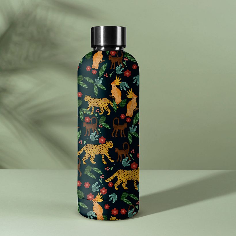 My project in Digital Pattern Illustration Inspired by Flora and Fauna course 7